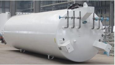 큰 수용량 수평한 이산화탄소 ISO 탱크 콘테이너, 저온 액체 탱크